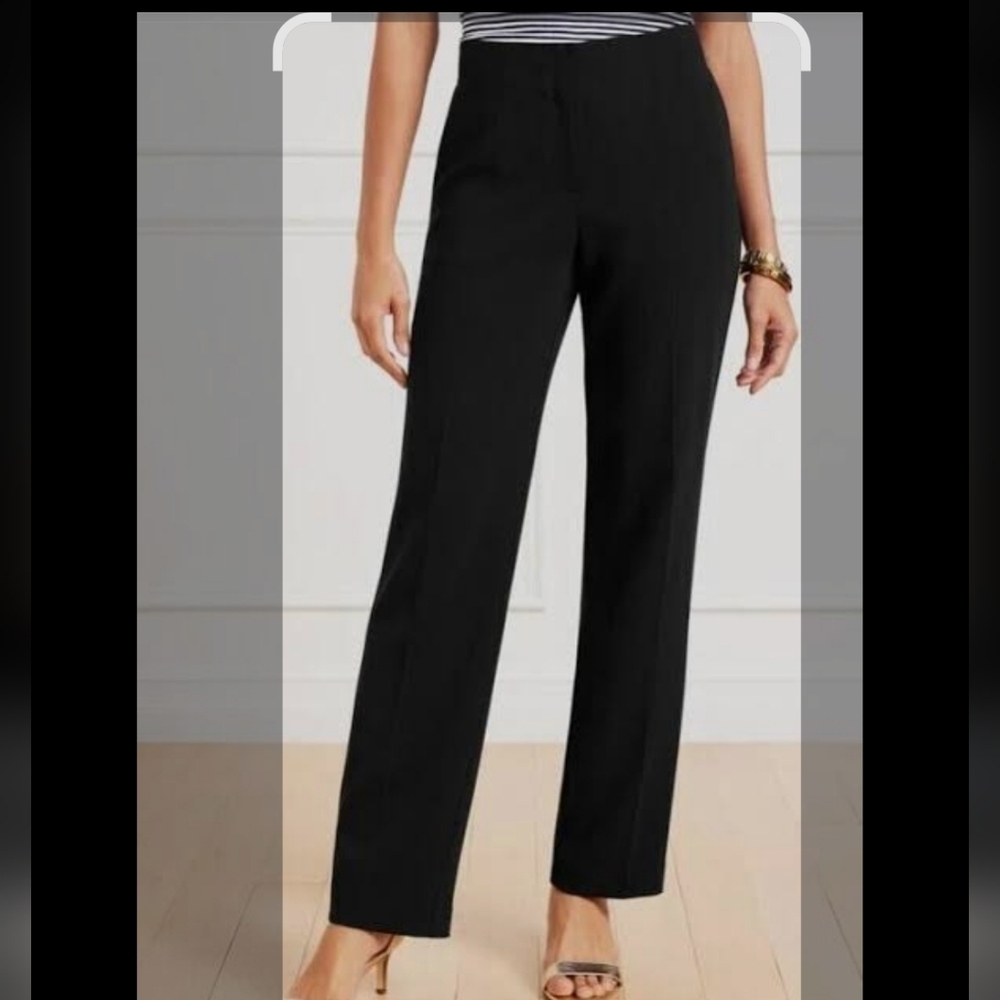 Talbots Black Straight Leg Women's Pants